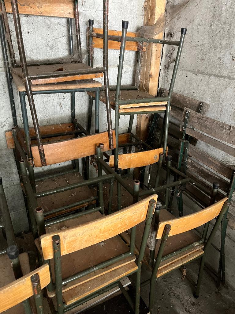Kleuterstoelen x 14 stuks, Ophalen, Gebruikt, Overige typen