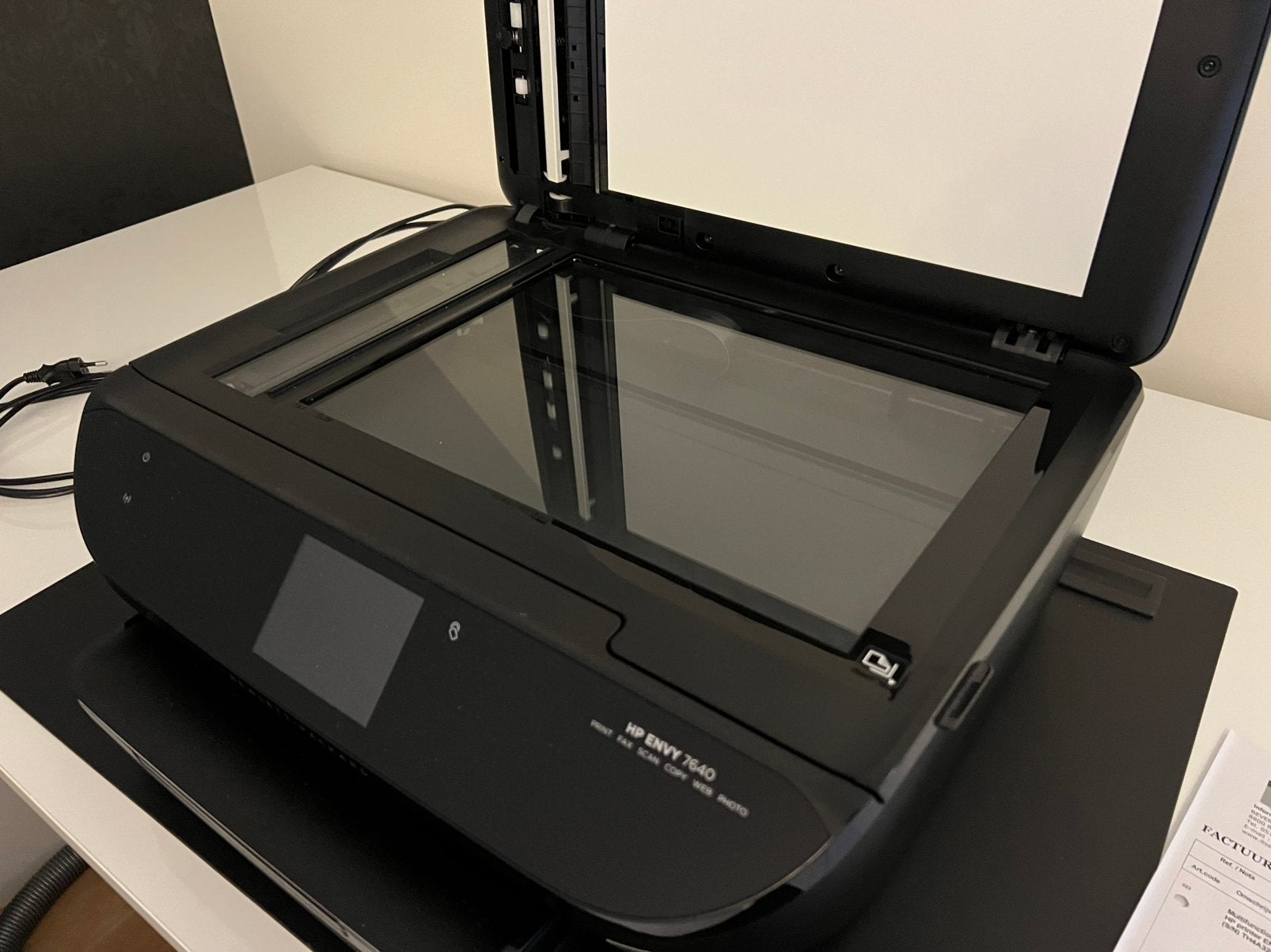 Printer HP envy 7640 e-all-in-one, Computers en Software, Printers, Ophalen, Zo goed als nieuw, Printer