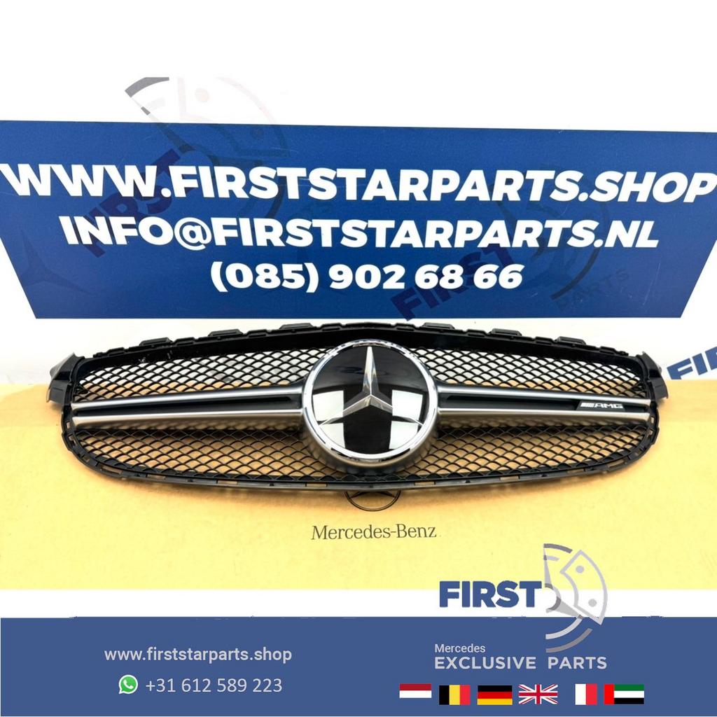 W205 C63 AMG gril Mercedes C Klasse 2014-2019 grille S205 C2