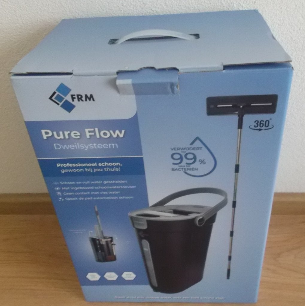 FRM Pure Flow Dweilsysteem, Enlèvement, Seau, Bac ou Chariot à balais