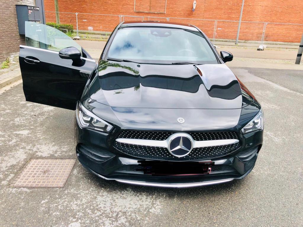 Mercedes CLA 180d Amg line, Auto's, Mercedes-Benz, Automaat, CLA, Achterwielaandrijving, Zwart