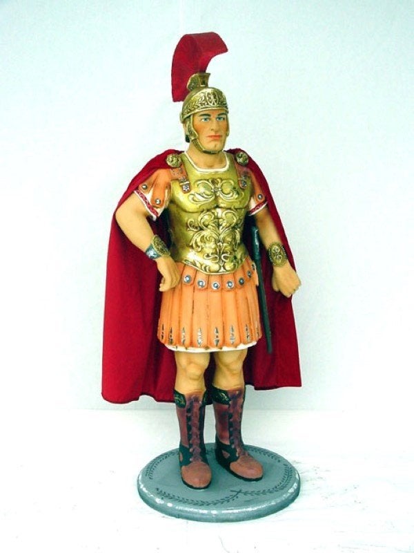 Romeins Centurionbeeld 225 cm - romeinse centurion