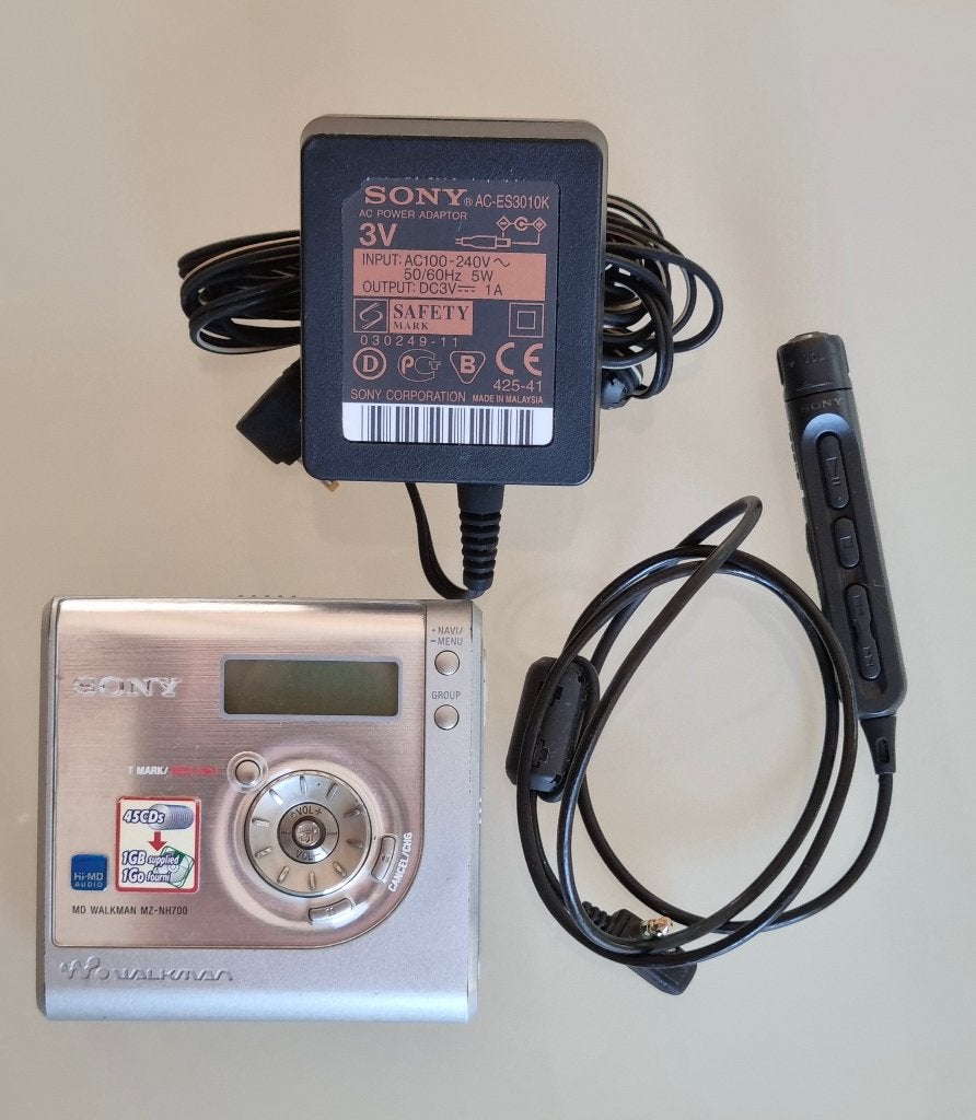 SONY Walkman Minidisc MZ-NH700, Enlèvement ou Envoi, Walkman ou Baladeur