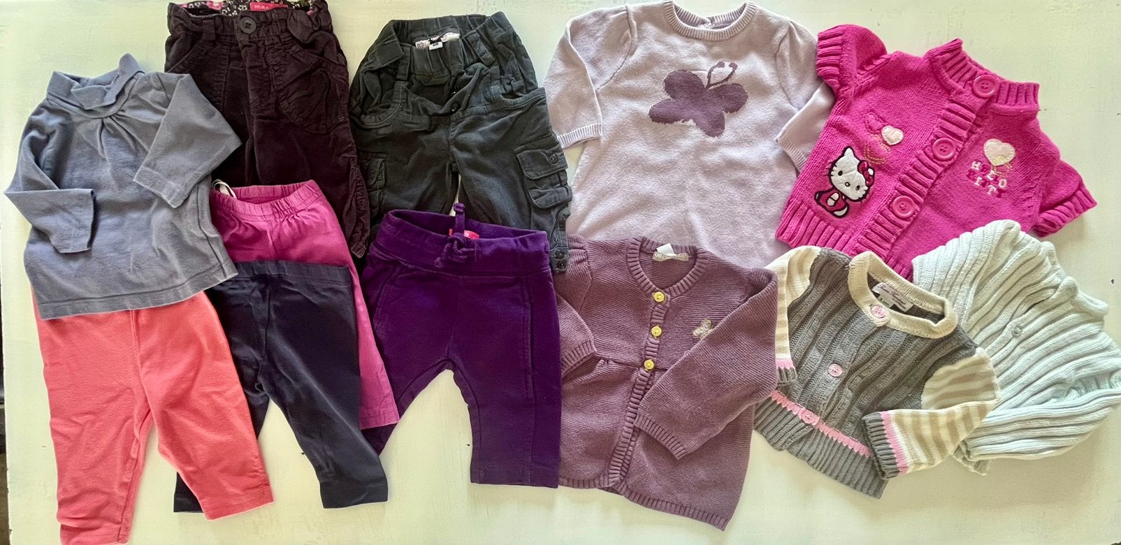 Lot 12 pièces fille naissance - 3 mois, Enfants & Bébés, Enlèvement, Comme neuf