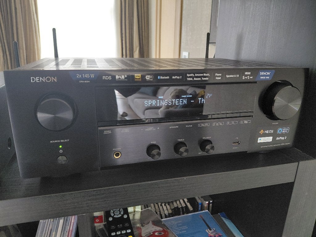 Denon DRA-800H stereo receiver, Denon, 60 à 120 watts, Comme neuf, Enlèvement