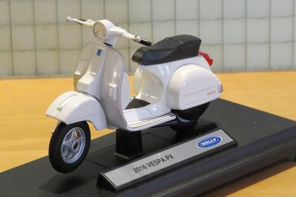 Vespa PX 2016 1:18 welly, Enlèvement ou Envoi, Neuf, Moteur, Welly