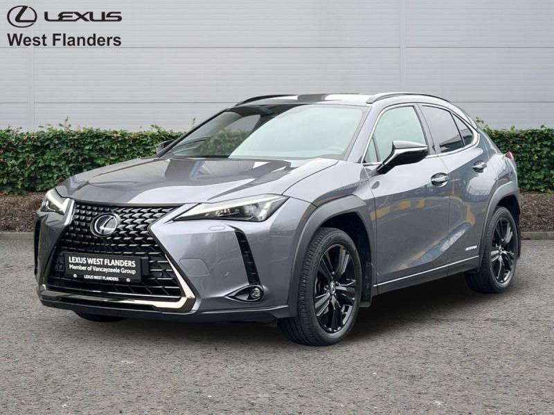 Lexus UX 250h Black Line+cam+gps+sens V+A, Autos, Lexus, Argent ou Gris, Euro 6, Noir, 5 portes