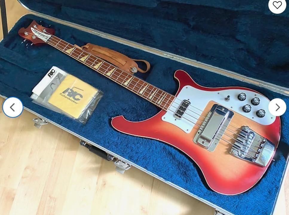Rickenbacker 4003 bass, Ophalen of Verzenden, Gebruikt