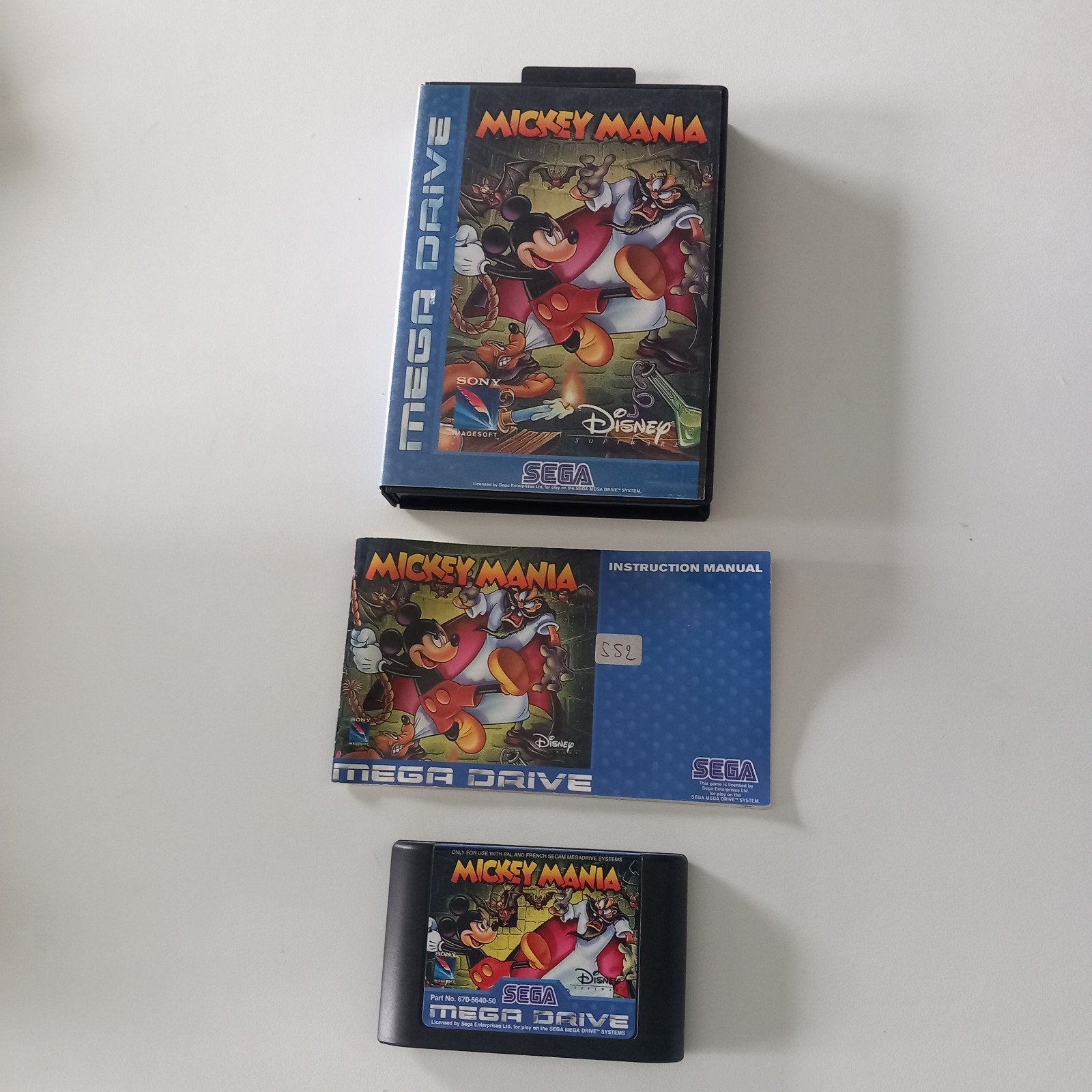 Mickey Mania Sega Mega Drive, copain, Enlèvement ou Envoi, Mega Drive