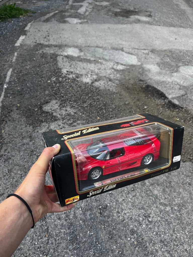 Ferrari F50 Special Edition Maisto 1:18, Verzamelen, Ophalen, Nieuw, Auto's