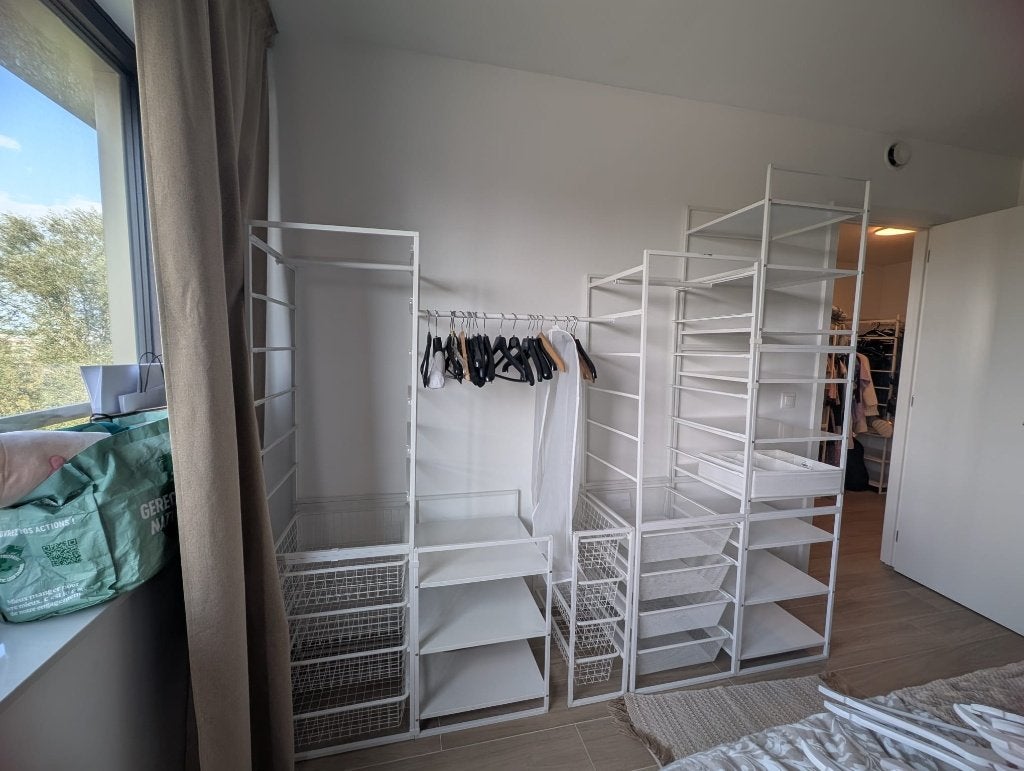 Garde-robe Ikea Jonaxel, Enlèvement, Métal, Avec tiroir(s)