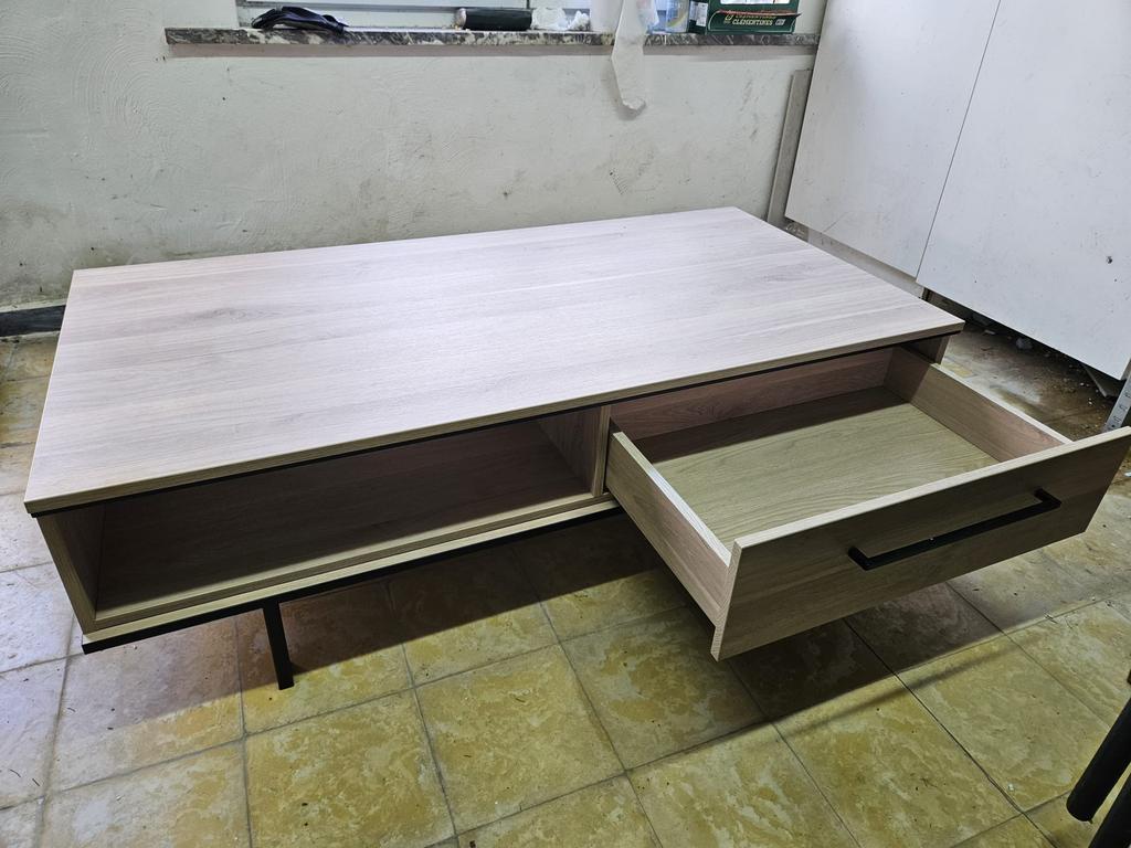 Salontafel / tv-meubel, Huis en Inrichting, Tafels | Salontafels, Ophalen, Overige materialen, 100 tot 150 cm, 50 tot 75 cm
