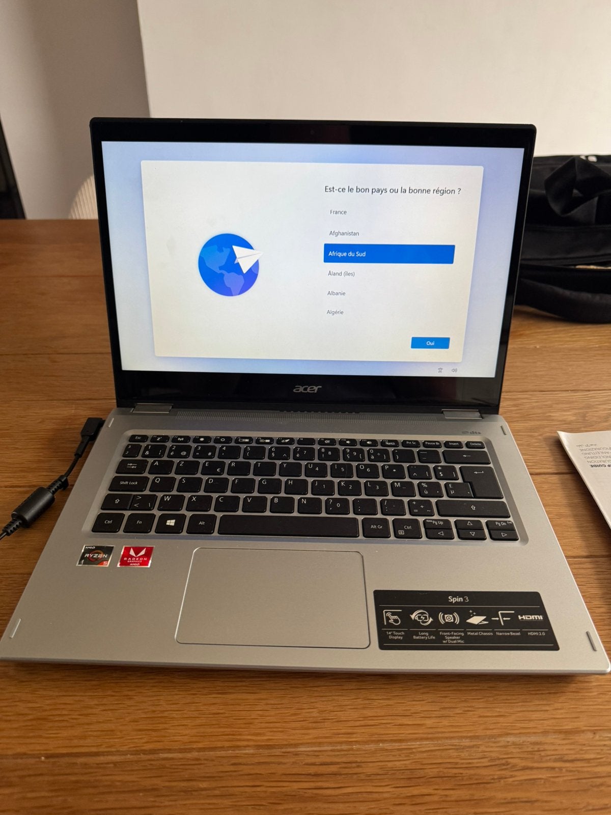 Acer Spin 3 SP314-21-R7YK – 14” Tactile, Ophalen, 8 GB, 14 inch, Zo goed als nieuw