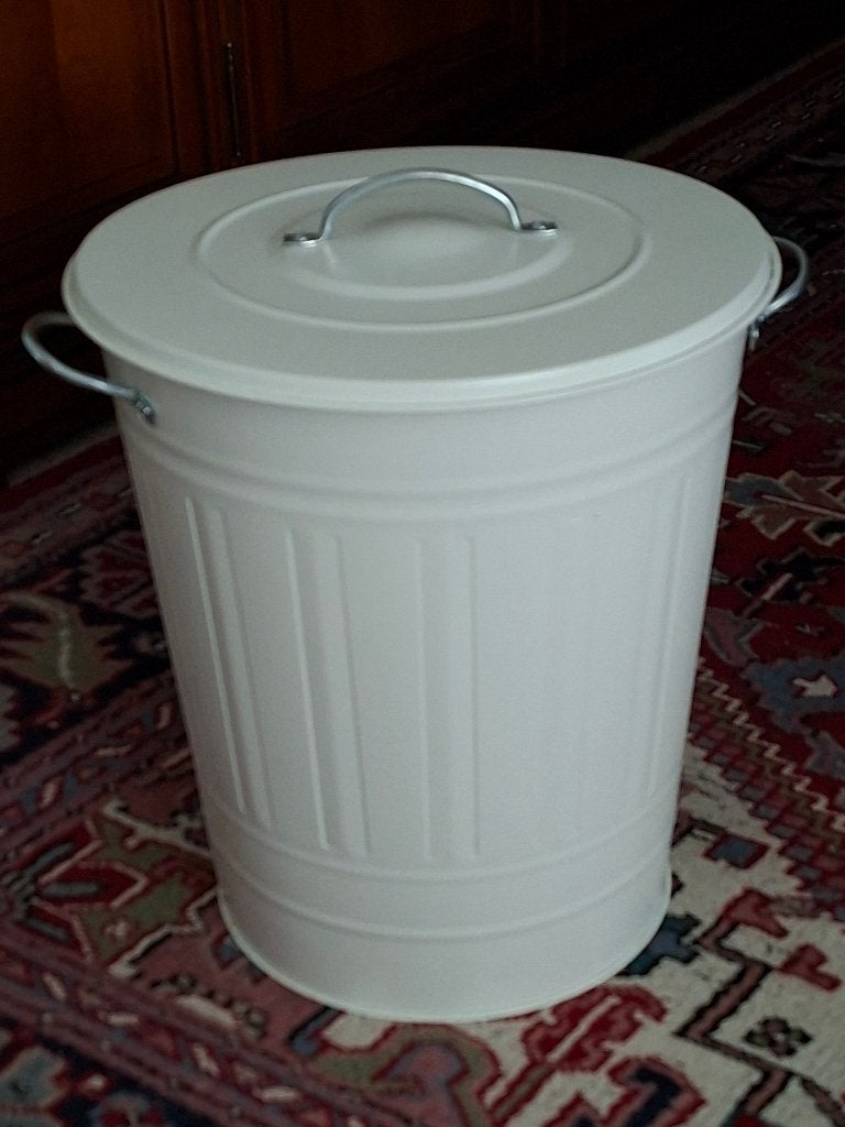 IKEA KNODD prullenbak met deksel - wit - 40 liter, Maison & Meubles, Accessoires pour la Maison | Poubelles, 50 – 75, Comme neuf