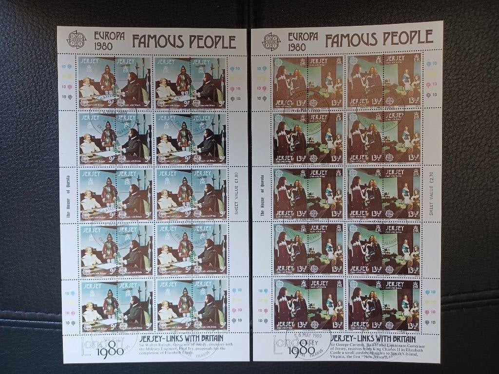 Timbres de Jersey, Enlèvement ou Envoi, Affranchi