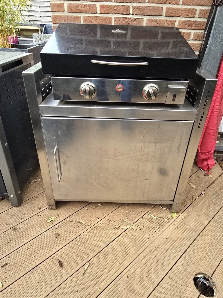 Forge adour plancha + Kast, Jardin & Terrasse, Barbecues à gaz, Utilisé, Enlèvement