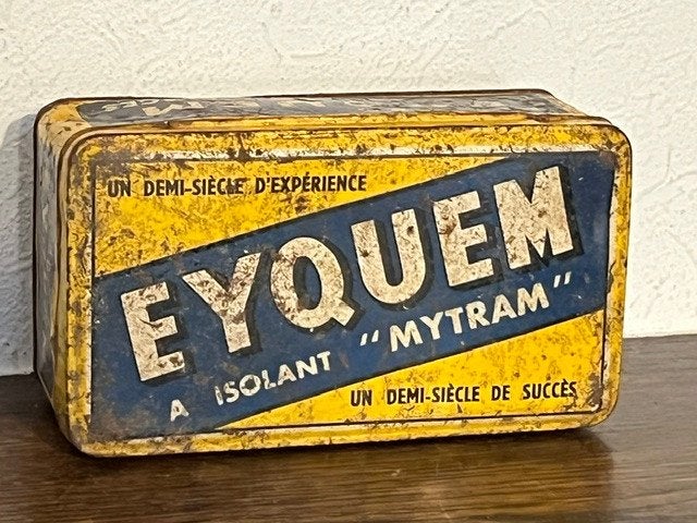 Ancien emballage (vide) de bougies Eyquem, Enlèvement
