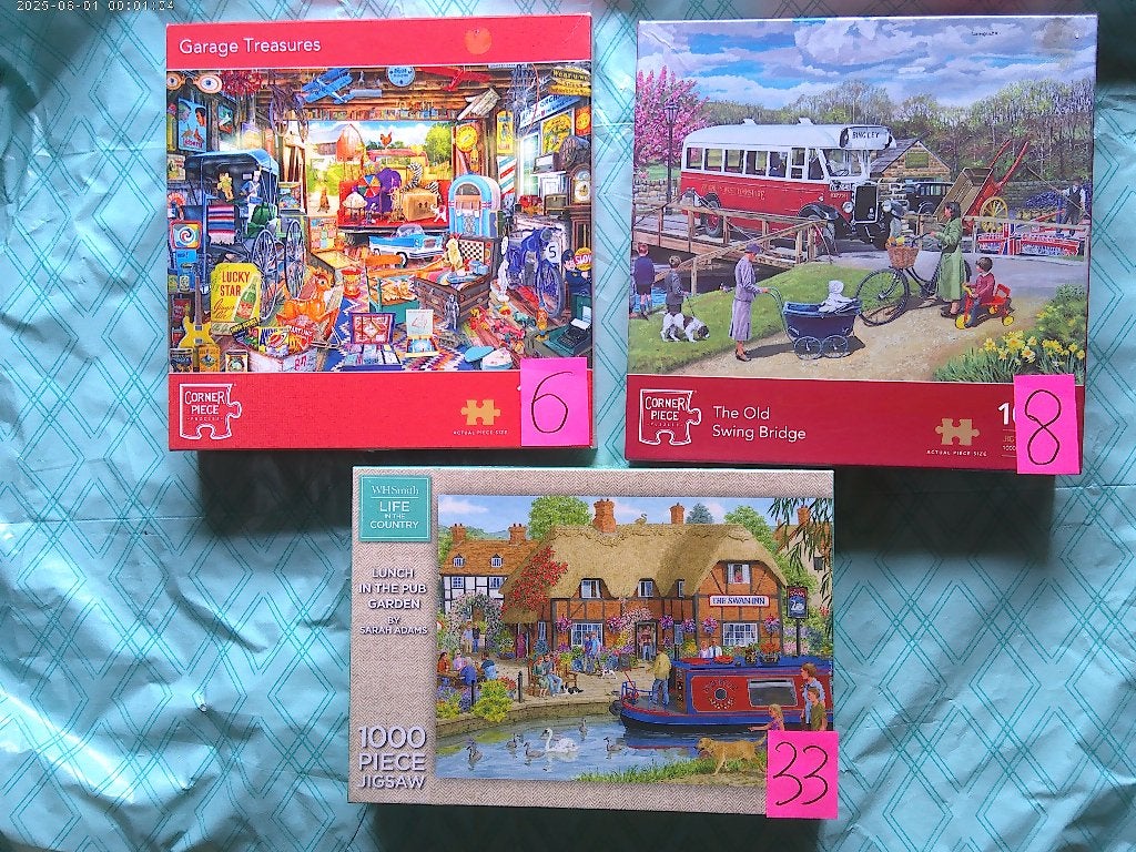 puzzel 1000 ==zie info bij "kleine" aankoop==, Enlèvement ou Envoi, Utilisé