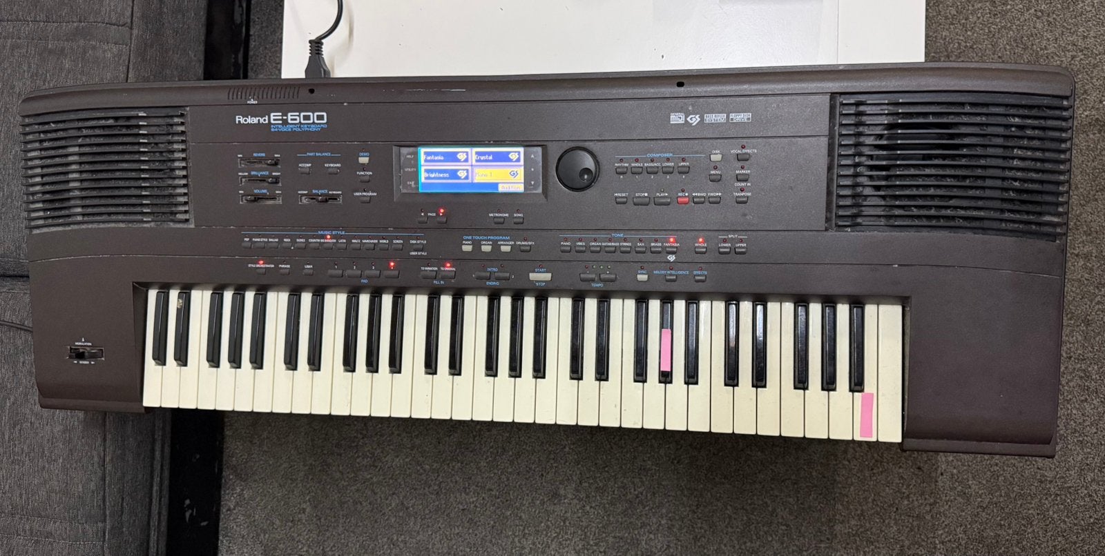 Roland E600 keyboard, Musique & Instruments, Enlèvement, Utilisé, Roland