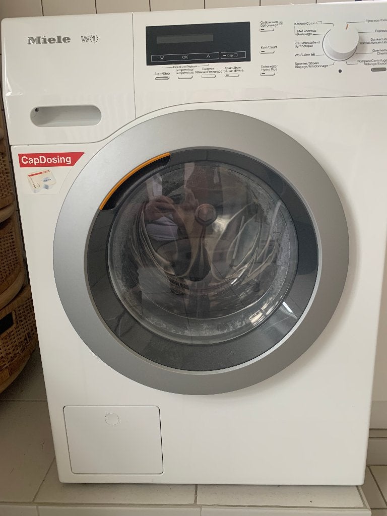 wasmachine, Elektronische apparatuur, Wasmachines, Ophalen, Gebruikt, Voorlader, 85 tot 90 cm