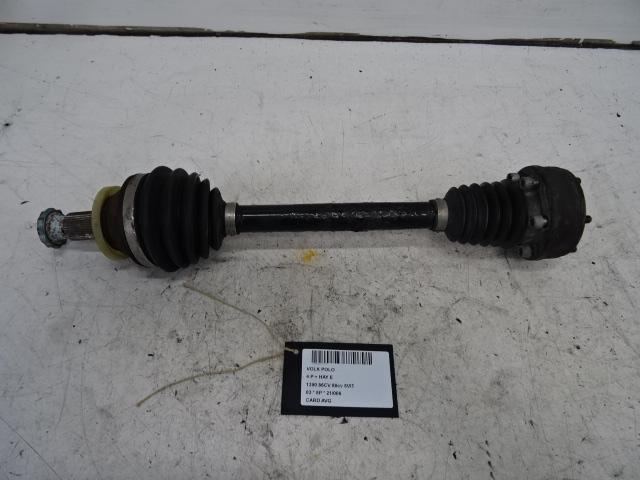 CARDAN AVANT GAUCHE (TRANSMISSION) Polo IV (9N1 / 2/3), Volkswagen, Mevr. I. Hauben, Utilisé, Rue de l'Espoir 34 34
4030  GRIVEGNÉE, BE
