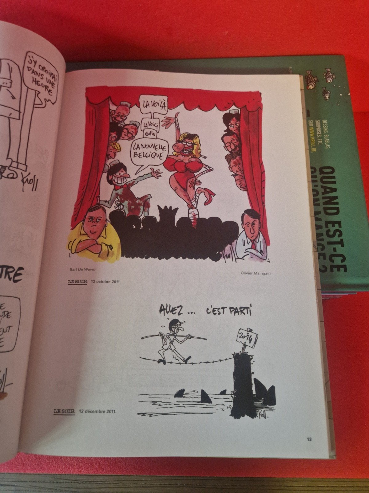 lot de 7 bd pierre kroll, Enlèvement ou Envoi