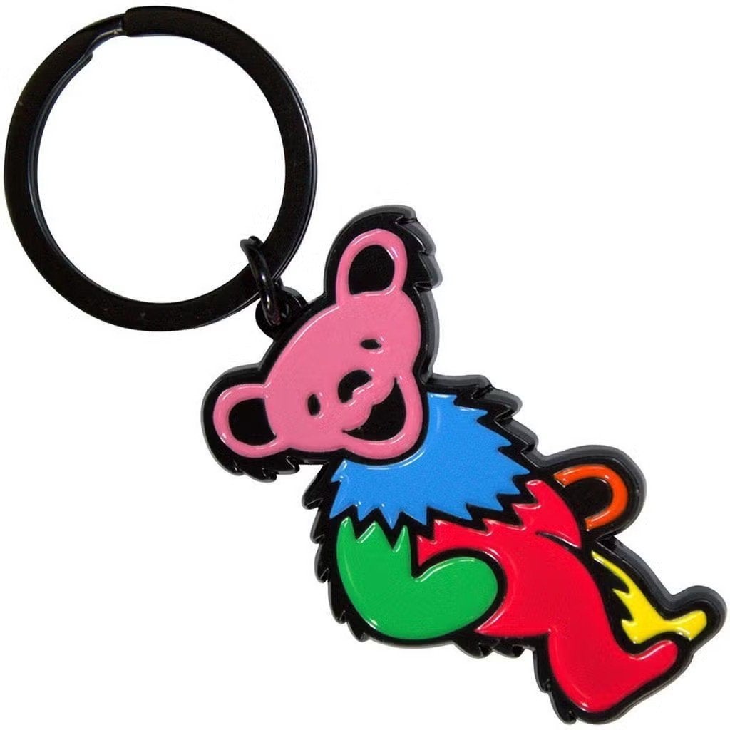 Grateful Dead - Red Body Dancing Bear - Sleutelhanger, Ophalen of Verzenden, Nieuw