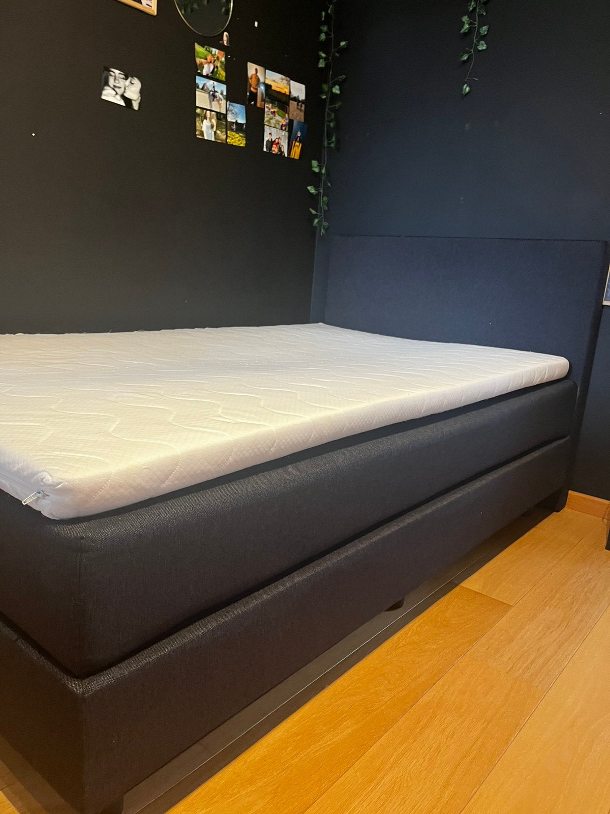 Boxspring +top matras 1m20 breed, Huis en Inrichting, Ophalen, Zo goed als nieuw