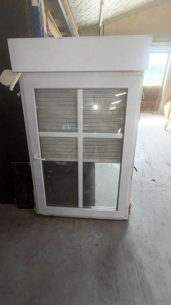Châssis avec volet manuel, Bricolage & Construction, Châssis de fenêtre, 75 à 150 cm, 75 à 150 cm, Synthétique