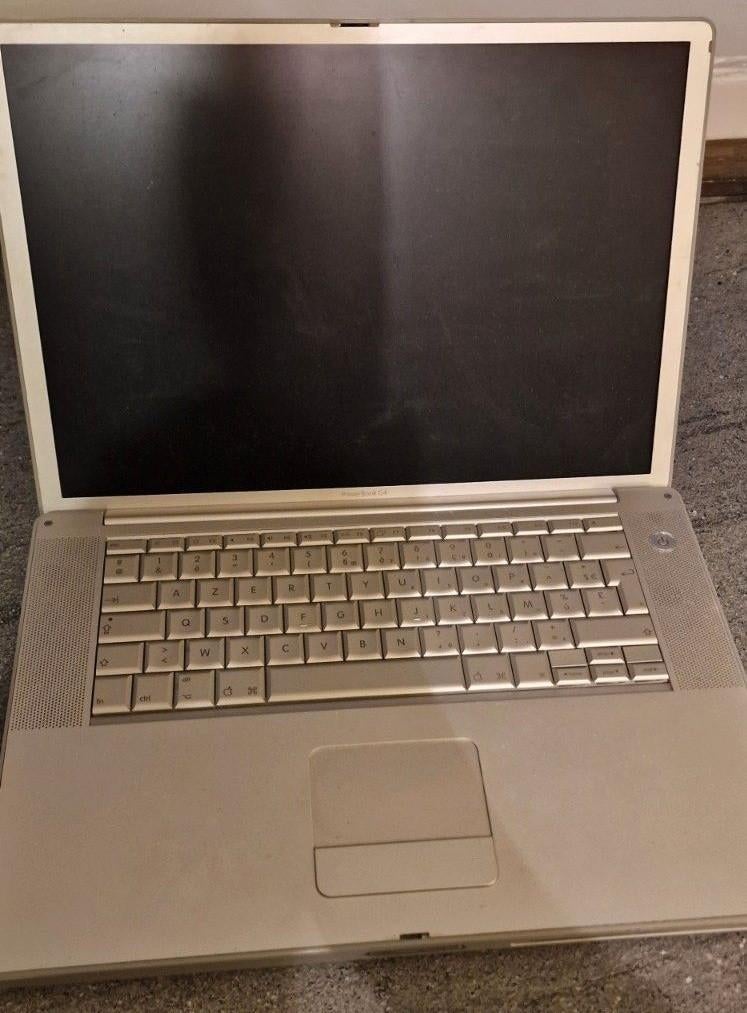 🍏 PowerBook G4 pour pièces, Computers en Software, Apple Macbooks, Niet werkend, Overige modellen, 15 inch, Minder dan 2 Ghz