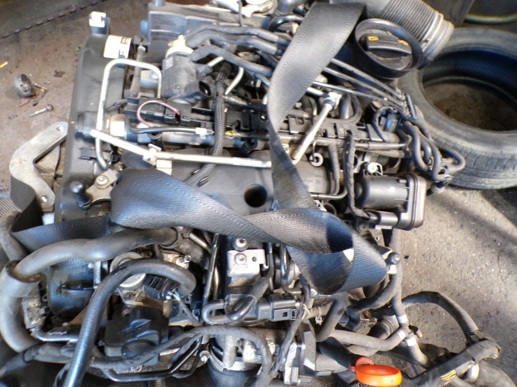 Moteur VW Polo 5 (6R) phase 1 2009 - 2014 1.2TDI 75cc CFWA, Enlèvement, Utilisé, Volkswagen