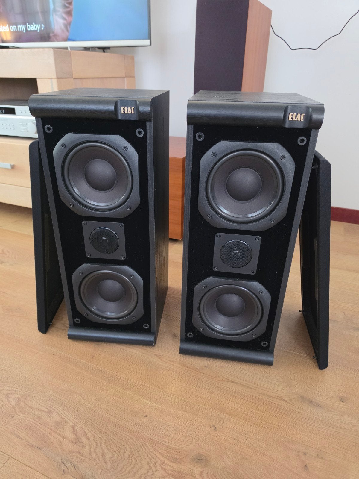 ELAC EL 80 II Speakers - Zo goed als nieuw € 100 euro, Enlèvement