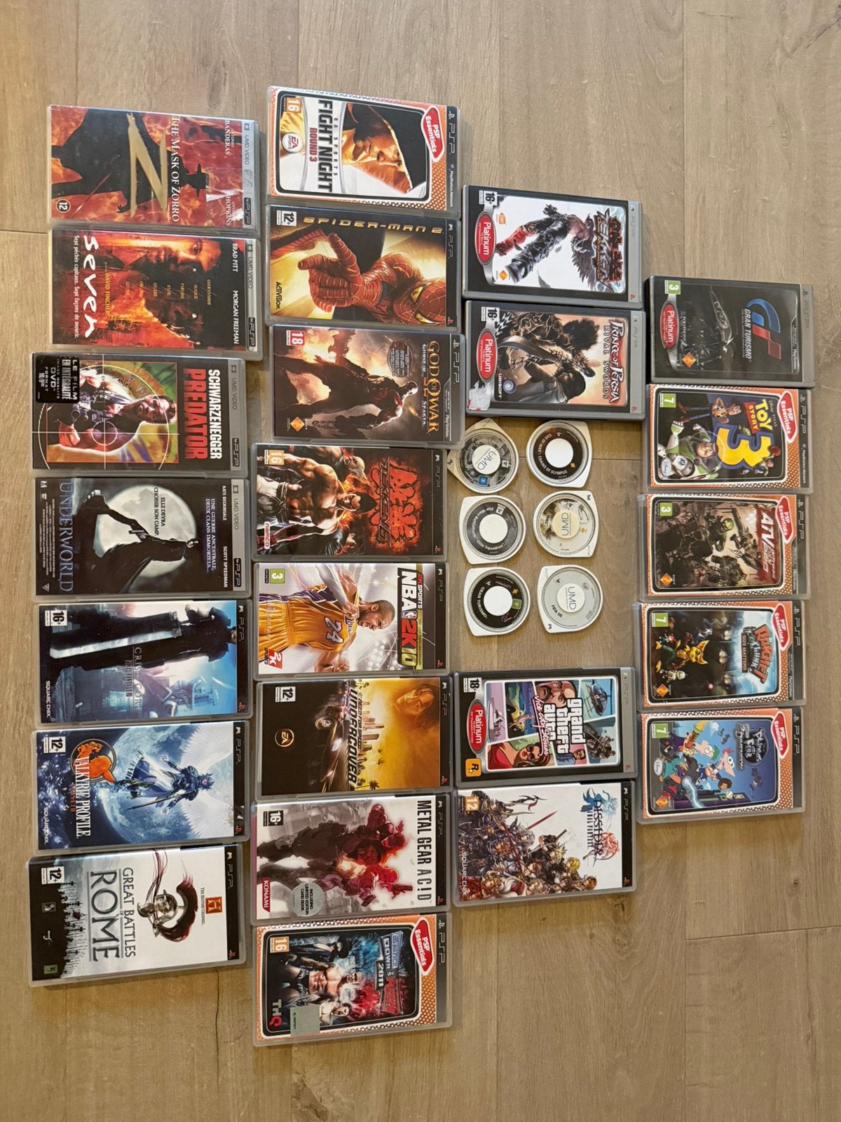 Lot psp games, Enlèvement ou Envoi, Utilisé