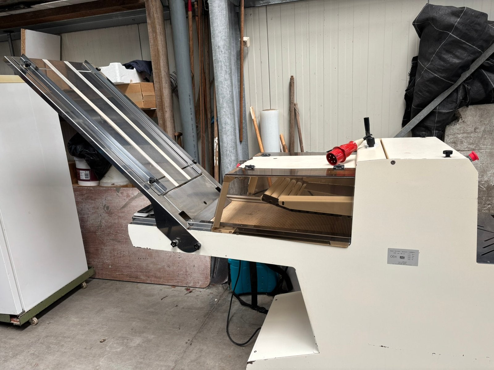 Bandsnijmachine voor brood te snijden, Ophalen, Zo goed als nieuw