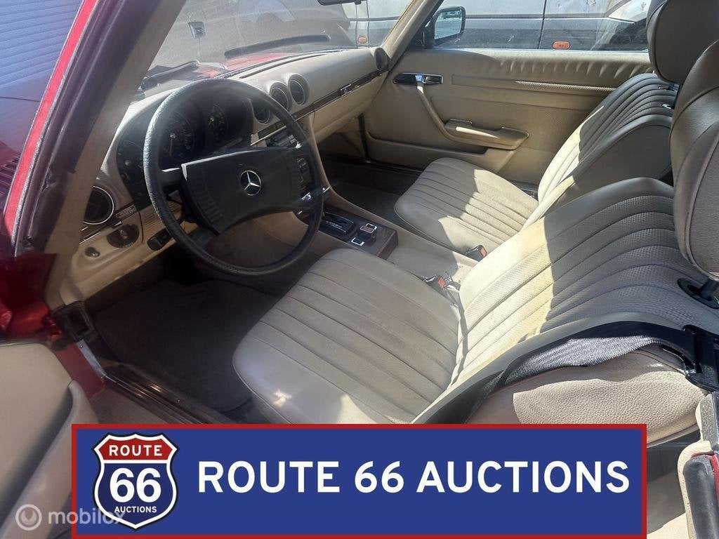 Mercedes-Benz 450 SL | 1979 | Route 66 Auctions, Autos, Oldtimers & Ancêtres, Achat, Entreprise, Boîte manuelle, Autre carrosserie