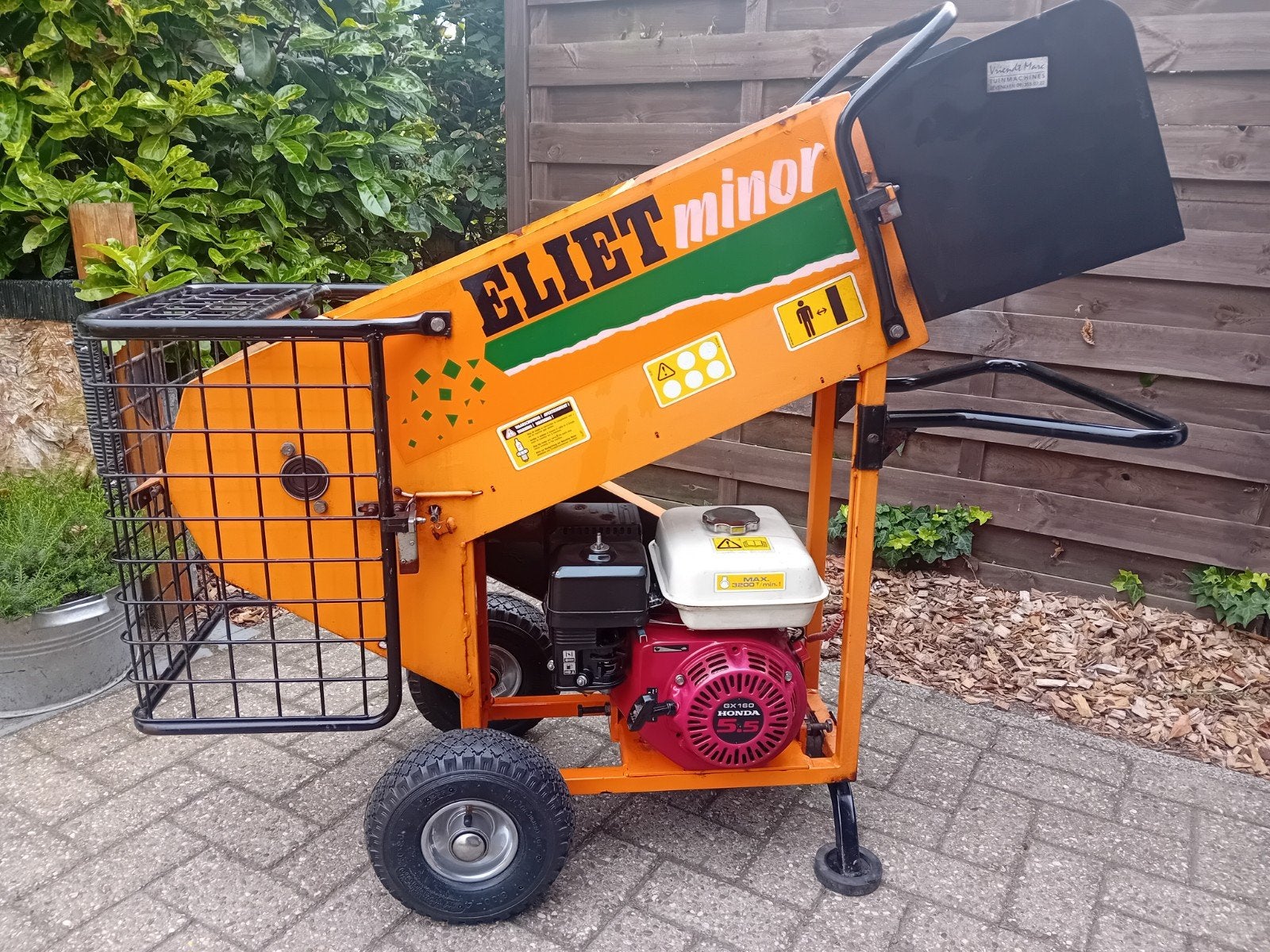 Hakselaar eliet minor 5.5pk, Ophalen