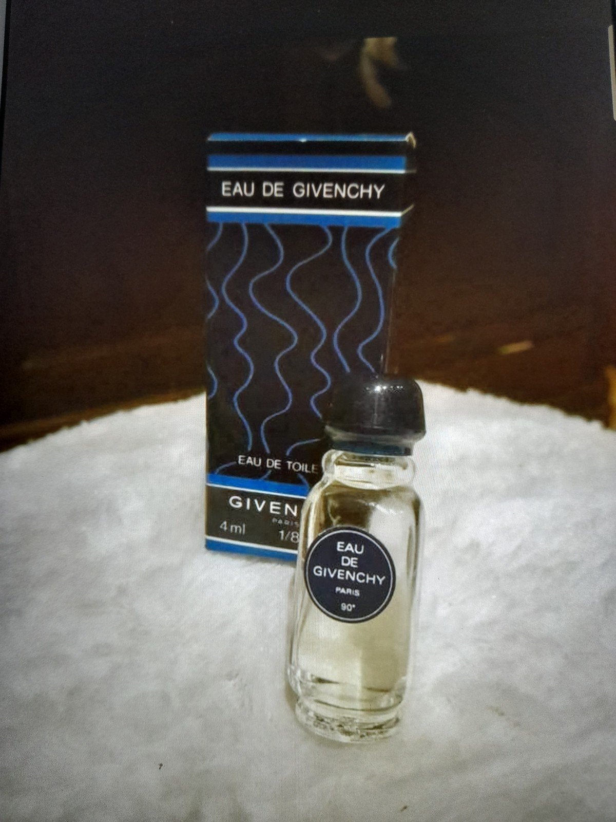 Miniature Vintage Eau de Givenchy Eau de toilette 4 ml, Enlèvement ou Envoi, Neuf, Miniature, Plein