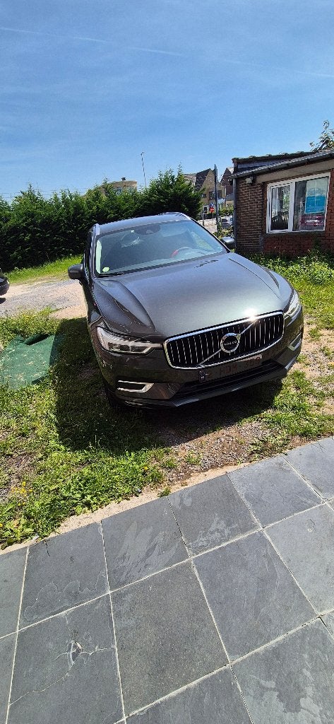 volvo xc 60, Auto's, Automaat, Monovolume, Leder, Zilver of Grijs
