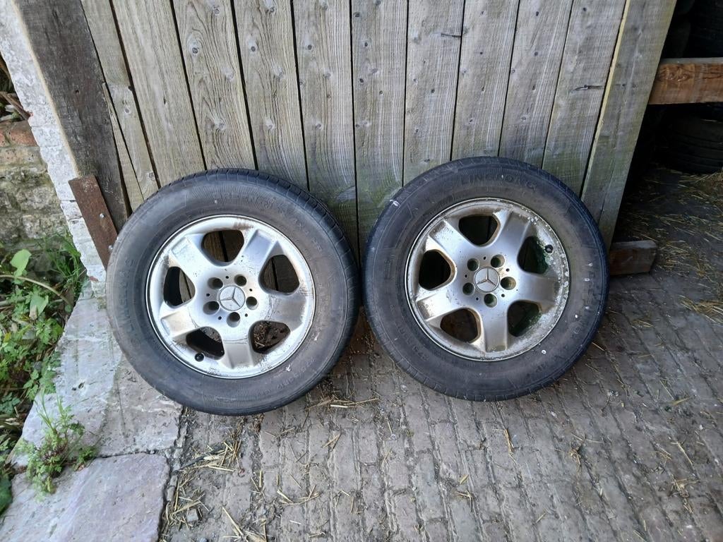 2 Jantes Mercedes 17 pouces, Enlèvement