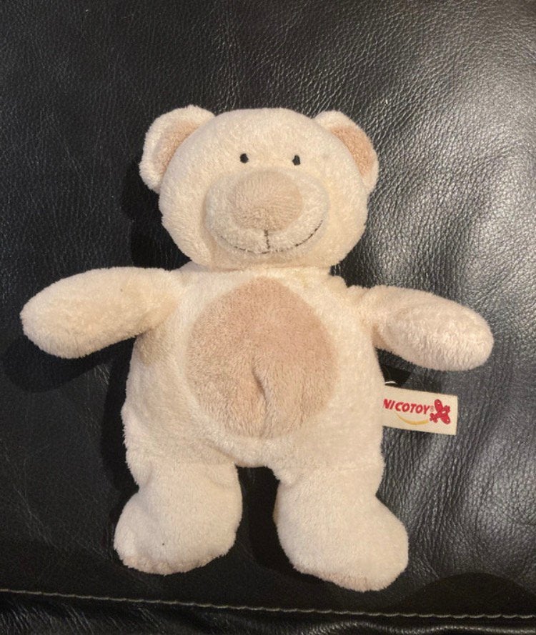 Knuffel beer Nicotoy, Kinderen en Baby's, Ophalen of Verzenden, Zo goed als nieuw, Beer, Nicotoy