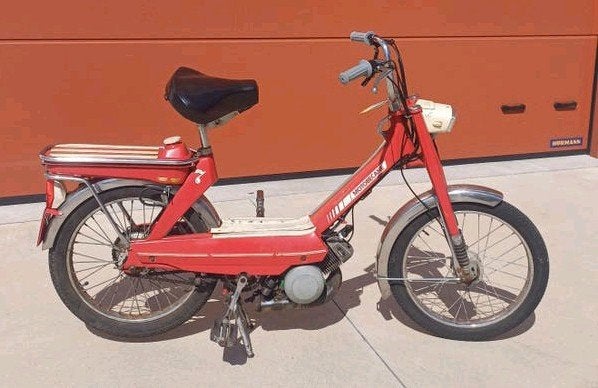 Mobylette: Motobecane 7, Enlèvement