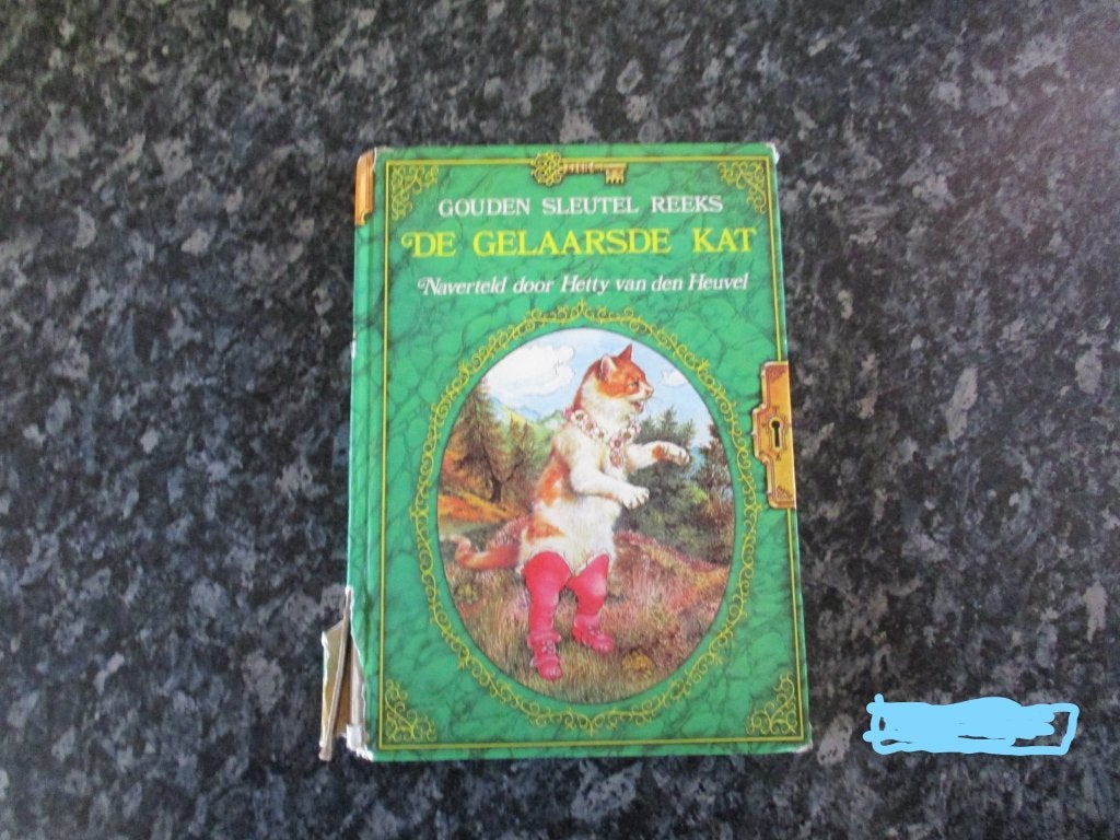 boek de gelaarsde kat, Ophalen of Verzenden, Gelezen