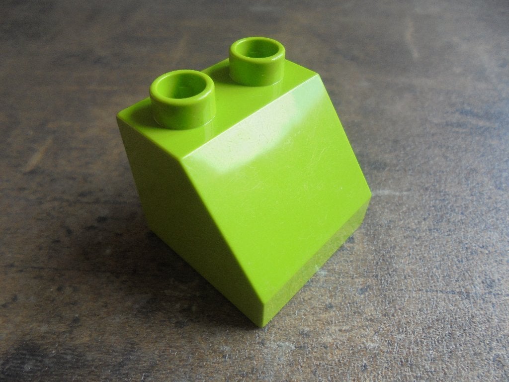 Lego Duplo Brick 2x2x1,5 Slope 45 (zie foto's) 2, Enlèvement ou Envoi, Utilisé, Briques en vrac, Duplo