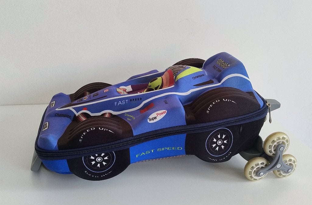 Kinder Trolleytas Racewagen, Ophalen, Zo goed als nieuw