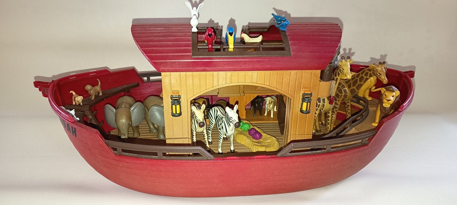 Arche de Noé, Enlèvement, Utilisé, Bateau
