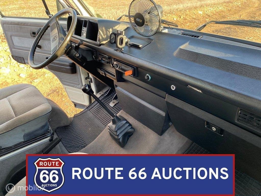 Volkswagen T3 California | 1990 | Route 66 Auctions, Auto's, Volkswagen, Zwart, Bedrijf, Handgeschakeld