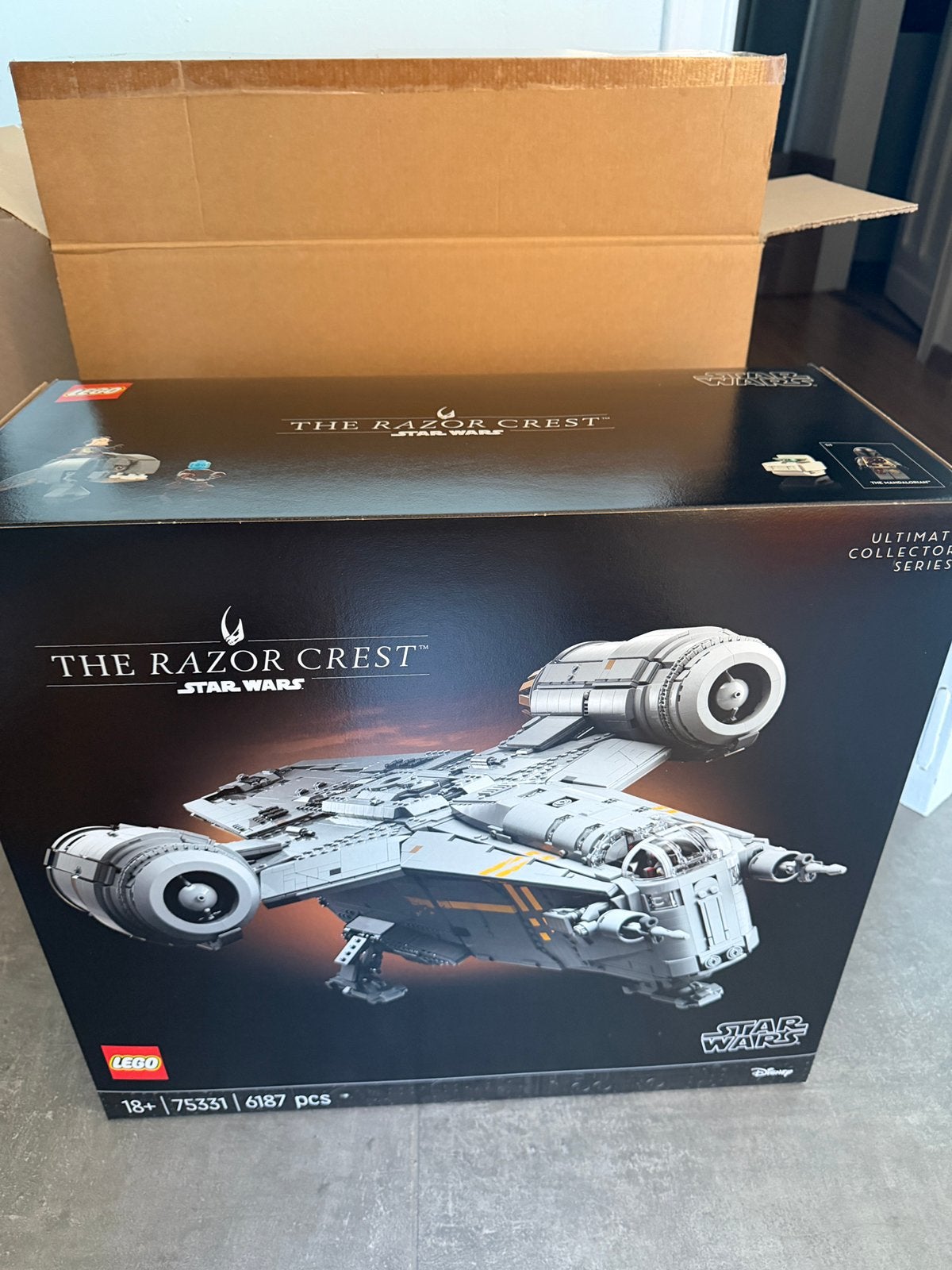 Lego 75331 Razor Crest, Enlèvement ou Envoi, Neuf, Lego