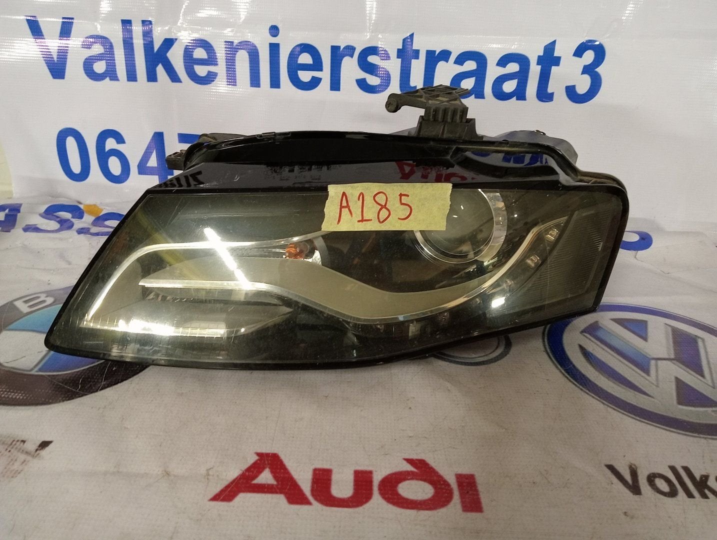 Audi A4 8K0941030AJ Koplamp Links, Gebruikt, -, -, -