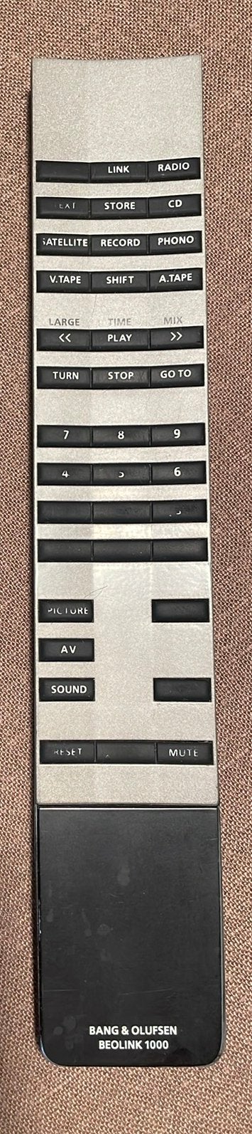 Bang & Olufsen Beolink 1000, Audio, Tv en Foto, Afstandsbedieningen, Ophalen, Gebruikt