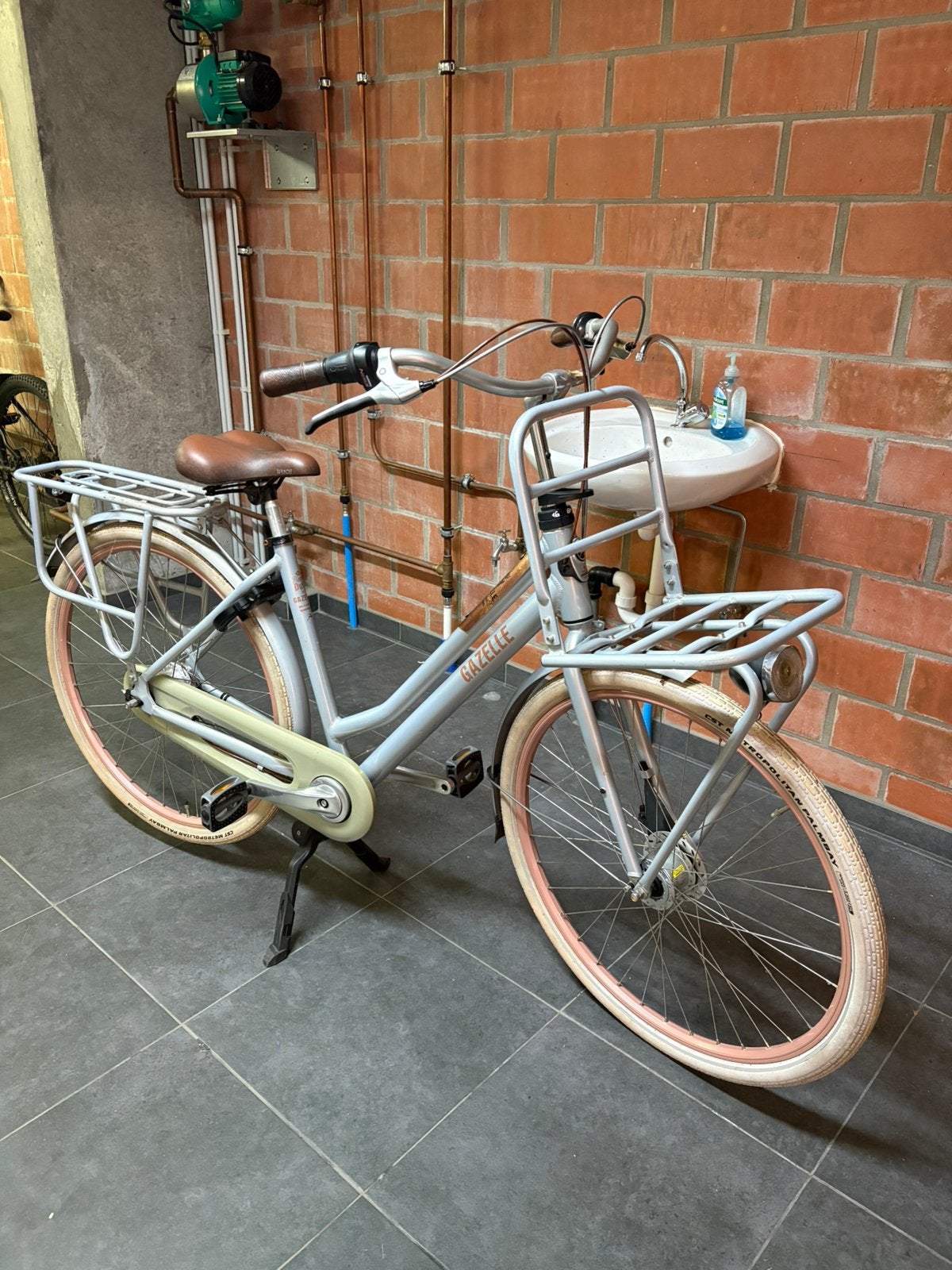 Gazelle fiets paars, Vélos & Vélomoteurs, Enlèvement, Comme neuf, Gazelle